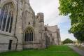 Close,Up,View,Of,Christchurch,Priory,In,Gorgeous,English,Town